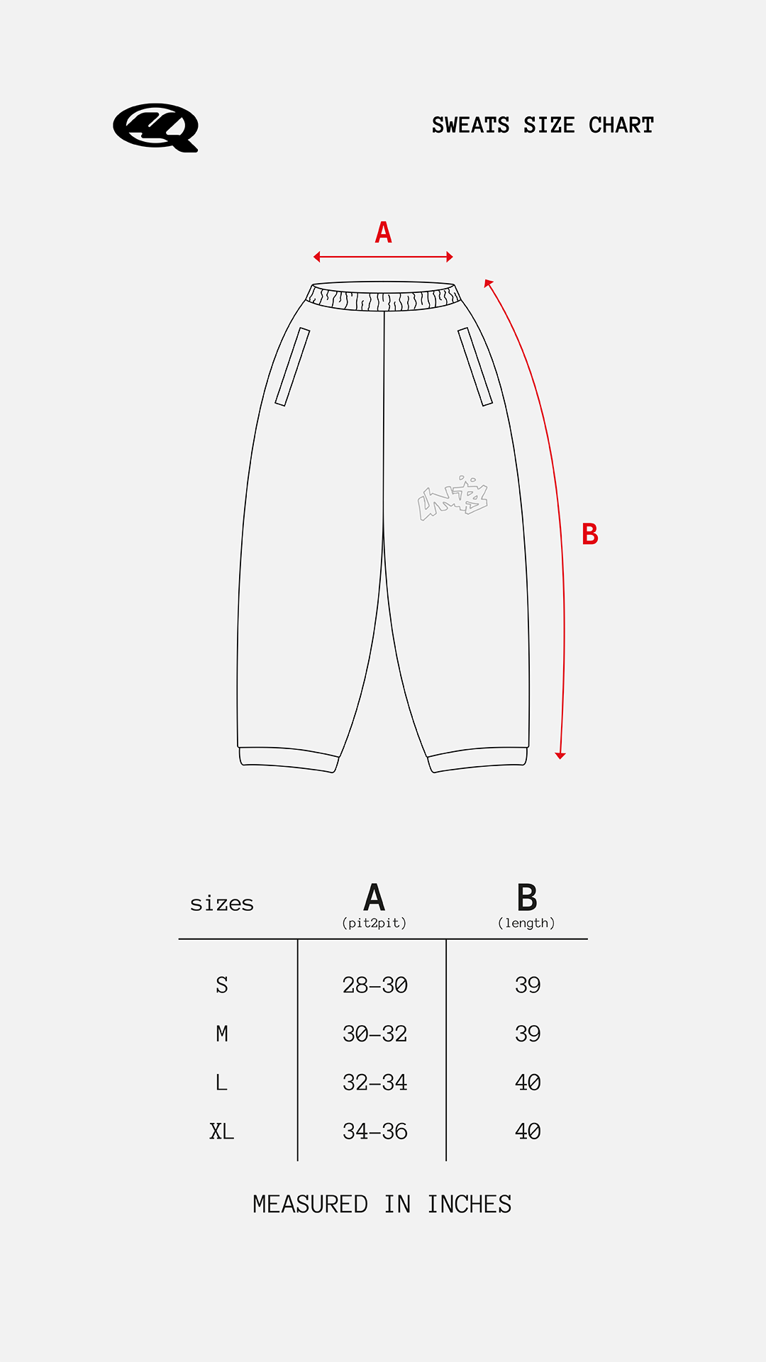 UNITS GREY SWEATS