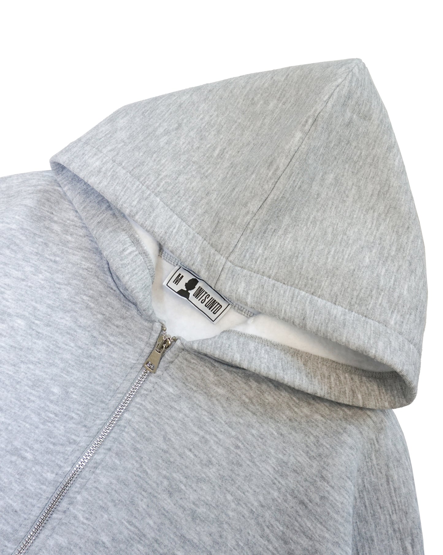 UNITS ZIP HOODIE GREY